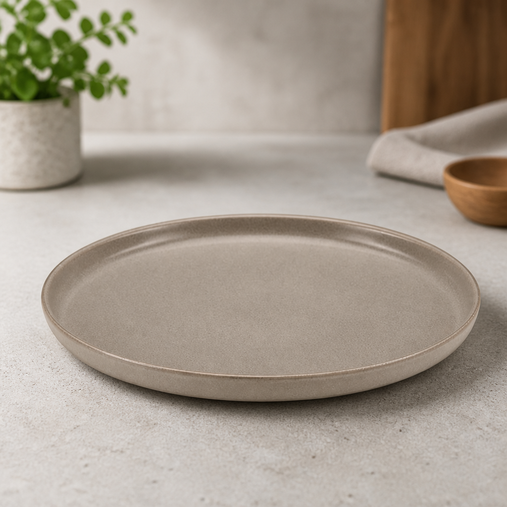 Commercial Walled Plates 280mm for Plant-Based Cuisine - 6 Pack