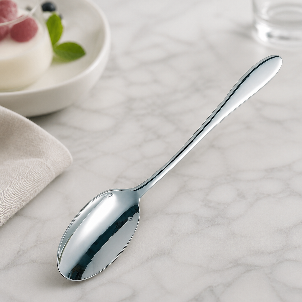 Commercial Dessert Spoon 185mm 12 Pack Stainless Steel