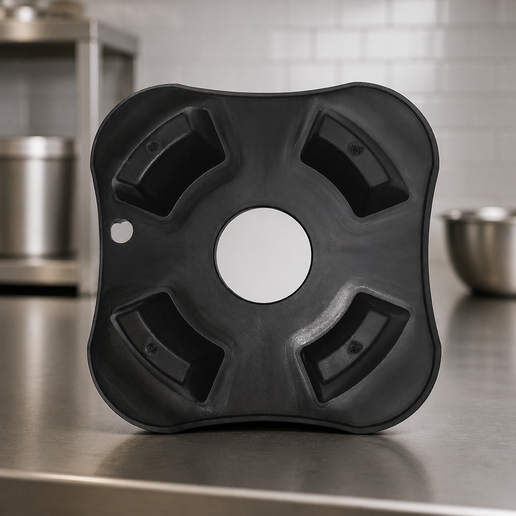 Commercial Kitchen Blender Mat 51x147mm Thermoplastic Black