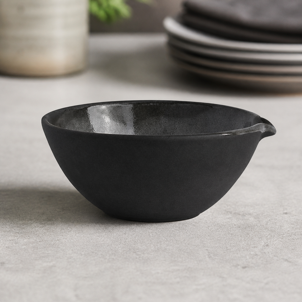 Commercial Bowls With Spout Grey 127mm 36 Pack