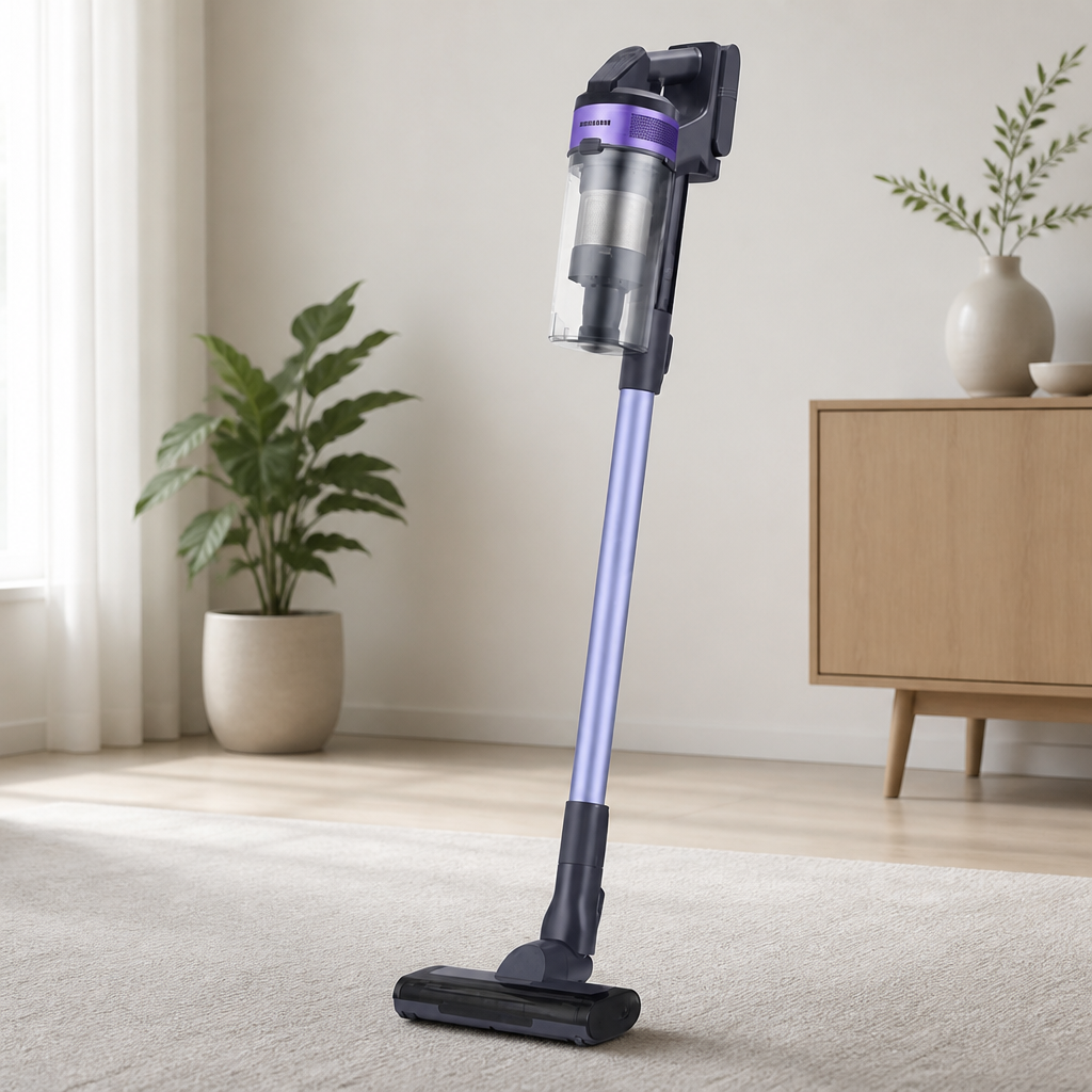 Cordless Vacuum Cleaner 200W Powerful Battery 40 Min Runtime