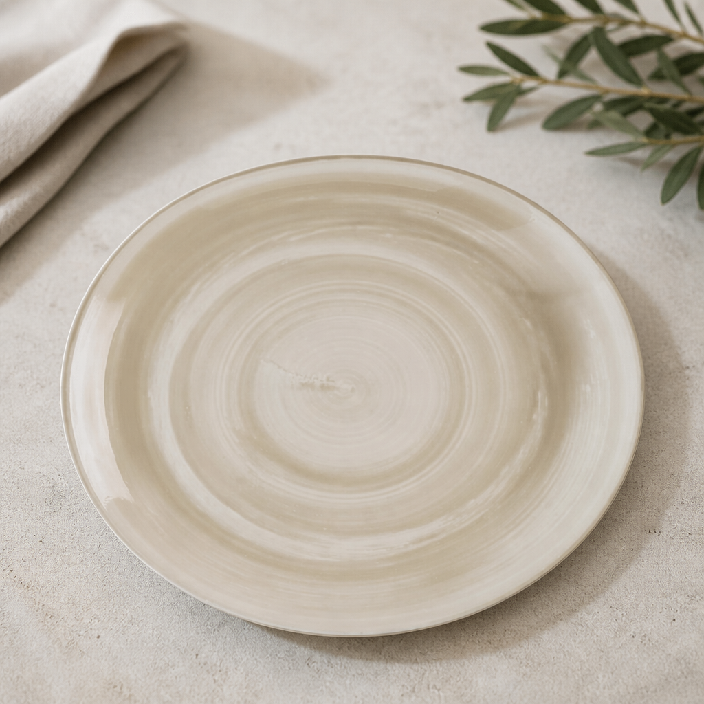 Commercial Coupe Plates 285mm Natural 12 Pack