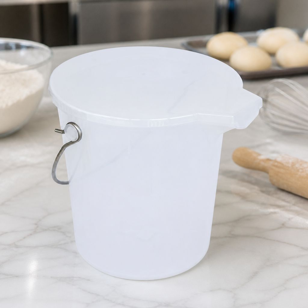 10Ltr Commercial Polypropylene Measuring Bucket for Mixing