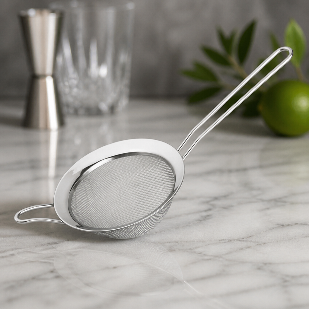 14cm Commercial Stainless Steel Sieve for Food Preparation