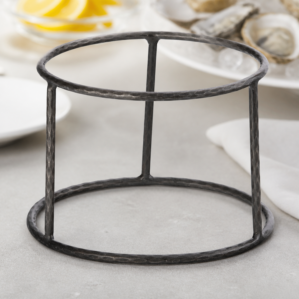 Small Commercial Seafood Tower Stand Vintage Black 180x125mm