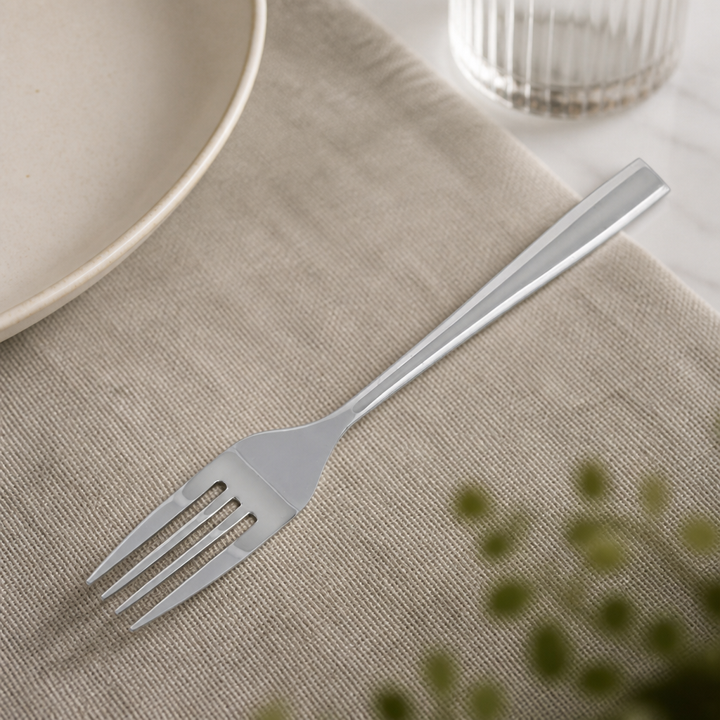 Commercial Stainless Steel Table Forks 12 Pack 206mm