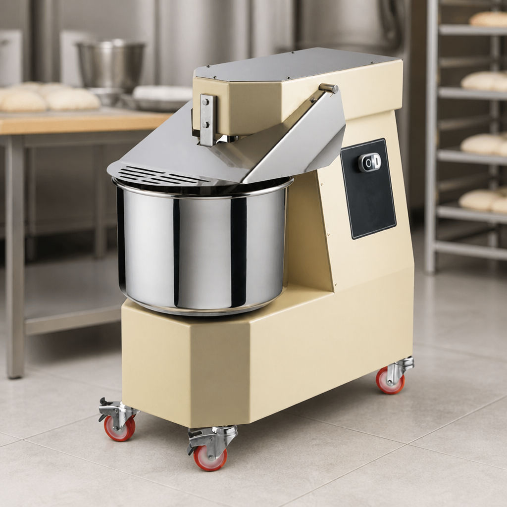 12L Commercial Planetary Mixer with Safety Guard and Lid