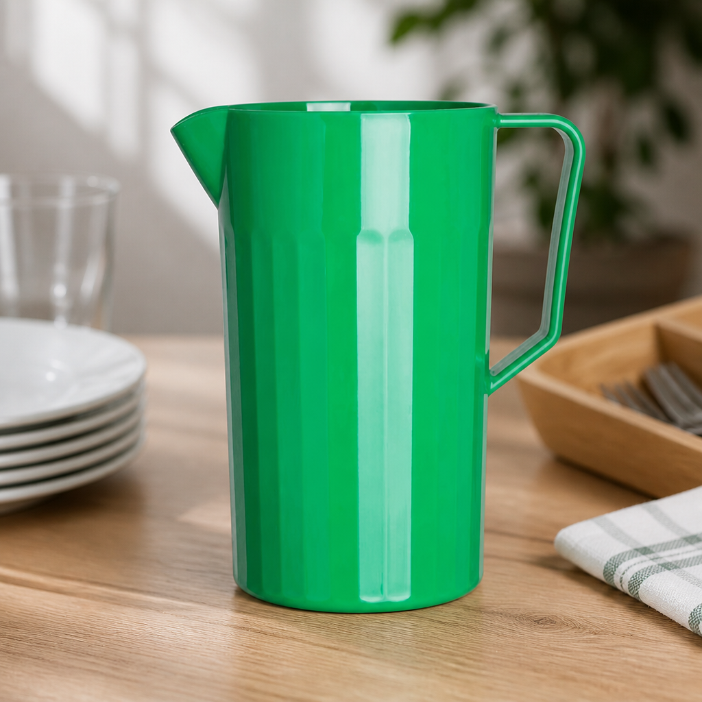 Commercial Polypropylene Jug 1.4L Green Catering Supply