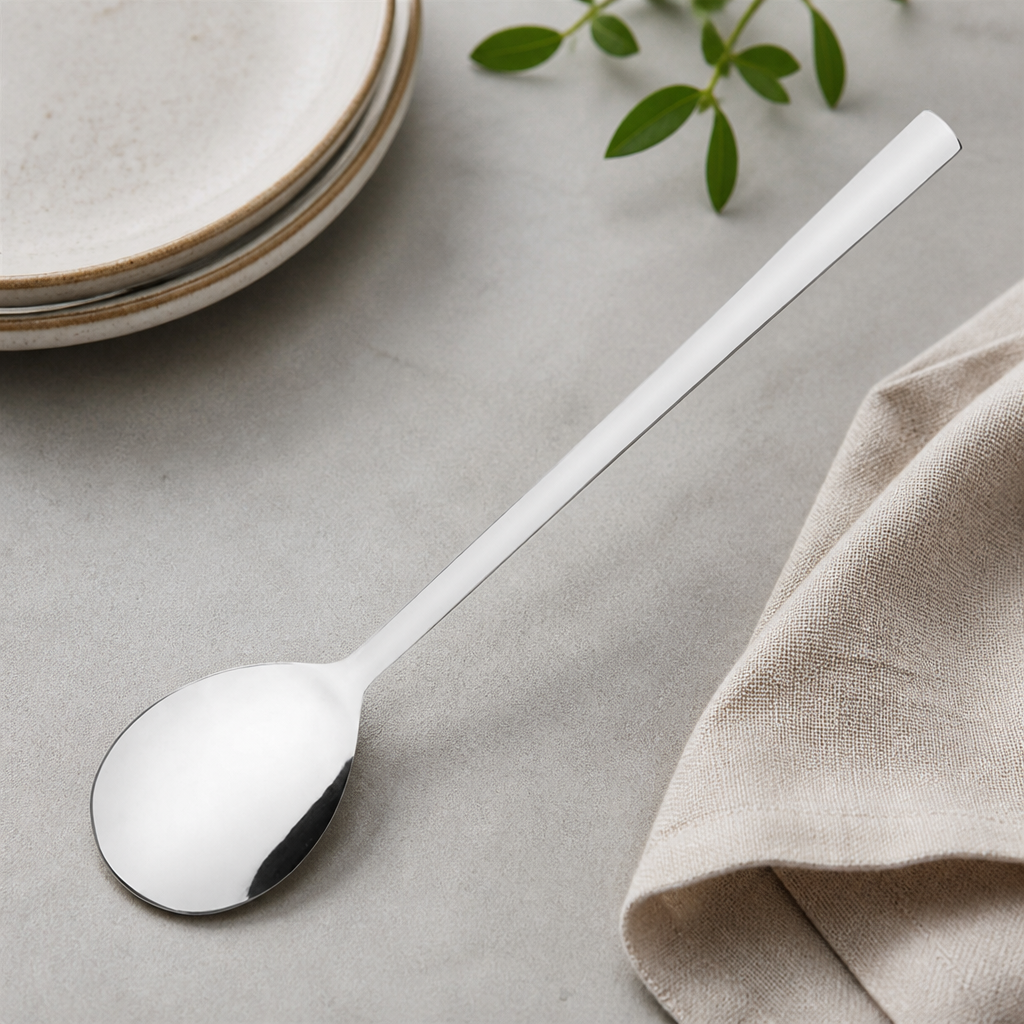 Commercial Soup Spoons 210mm Pack of 12 Stainless Steel