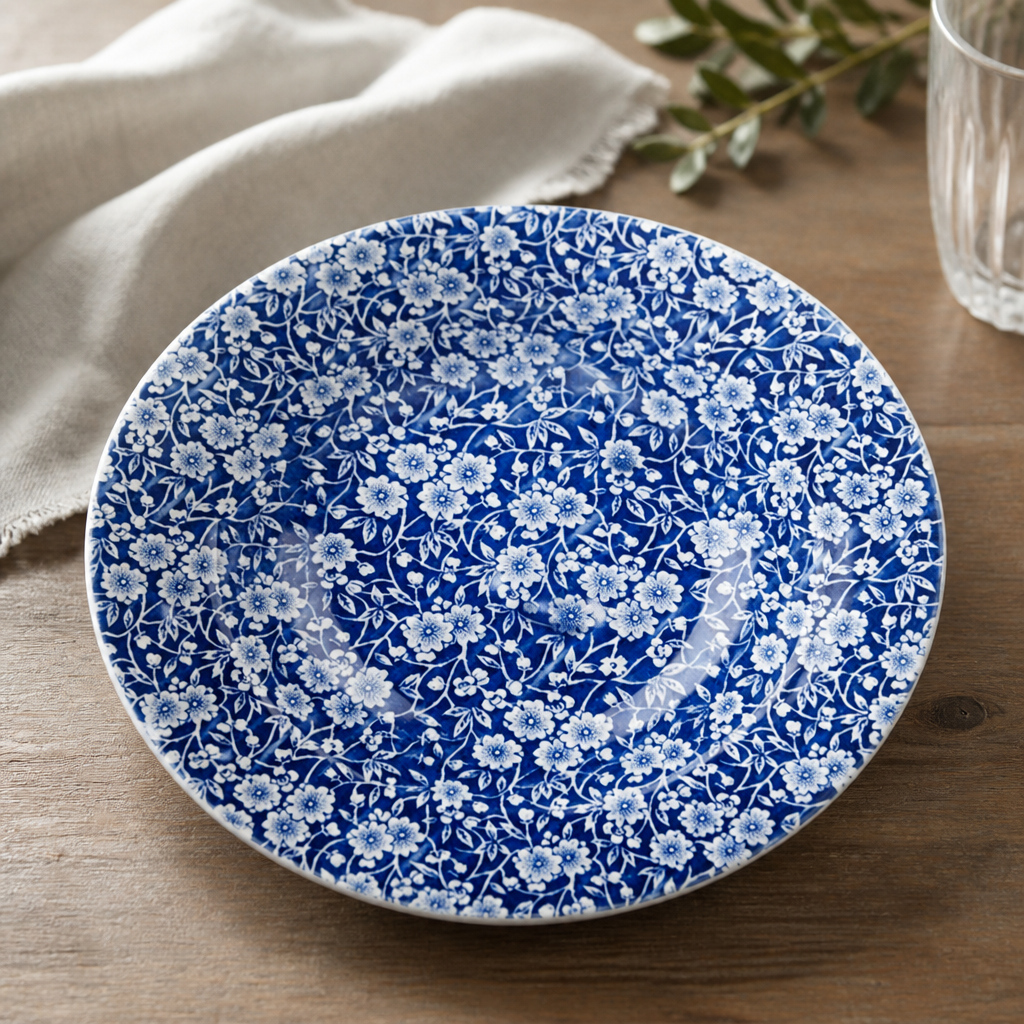 Vintage Prints Rimmed Bowls 249mm 6 Pack Commercial Tableware