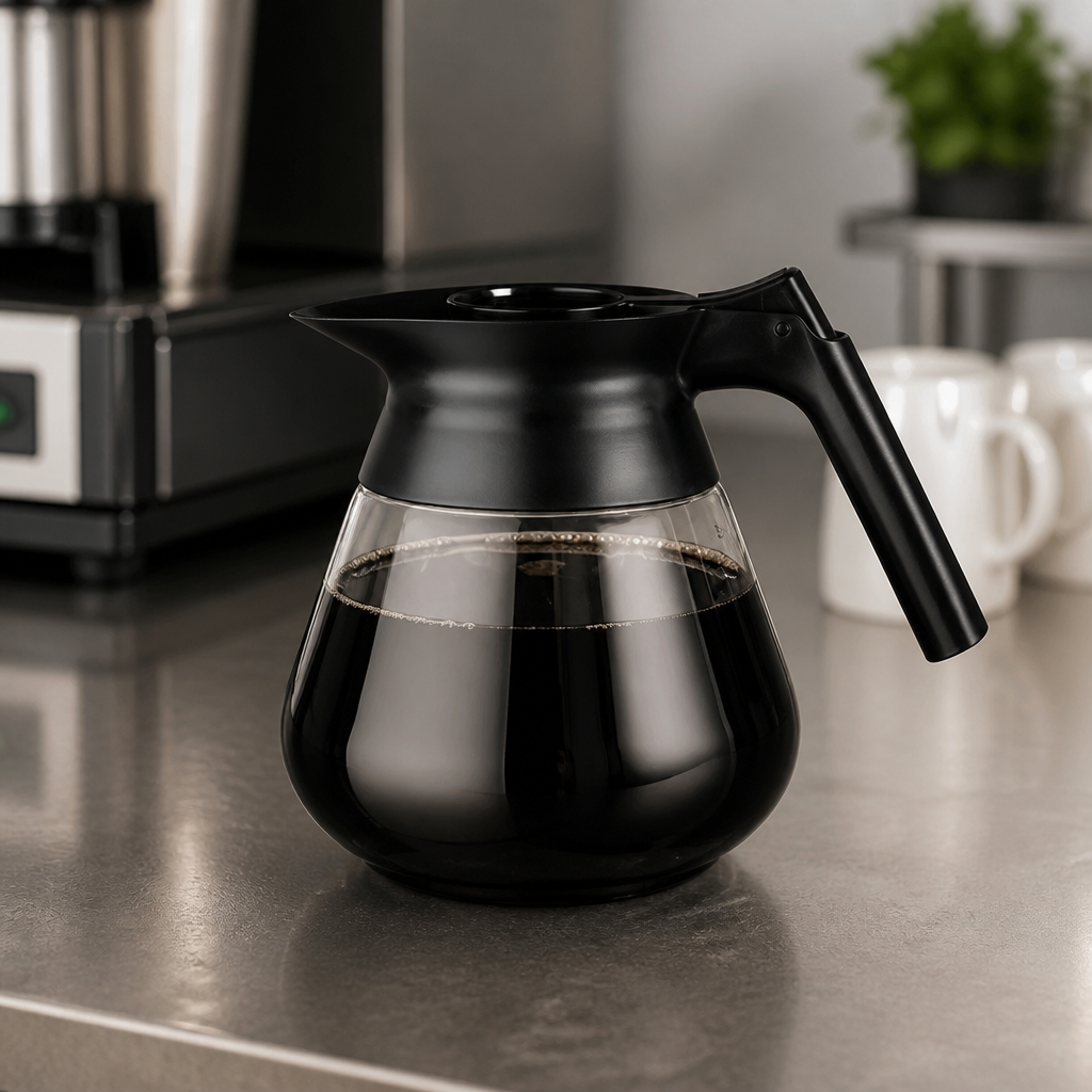 Commercial Filter Coffee Jug - Durable Glass - 1.5L Capacity