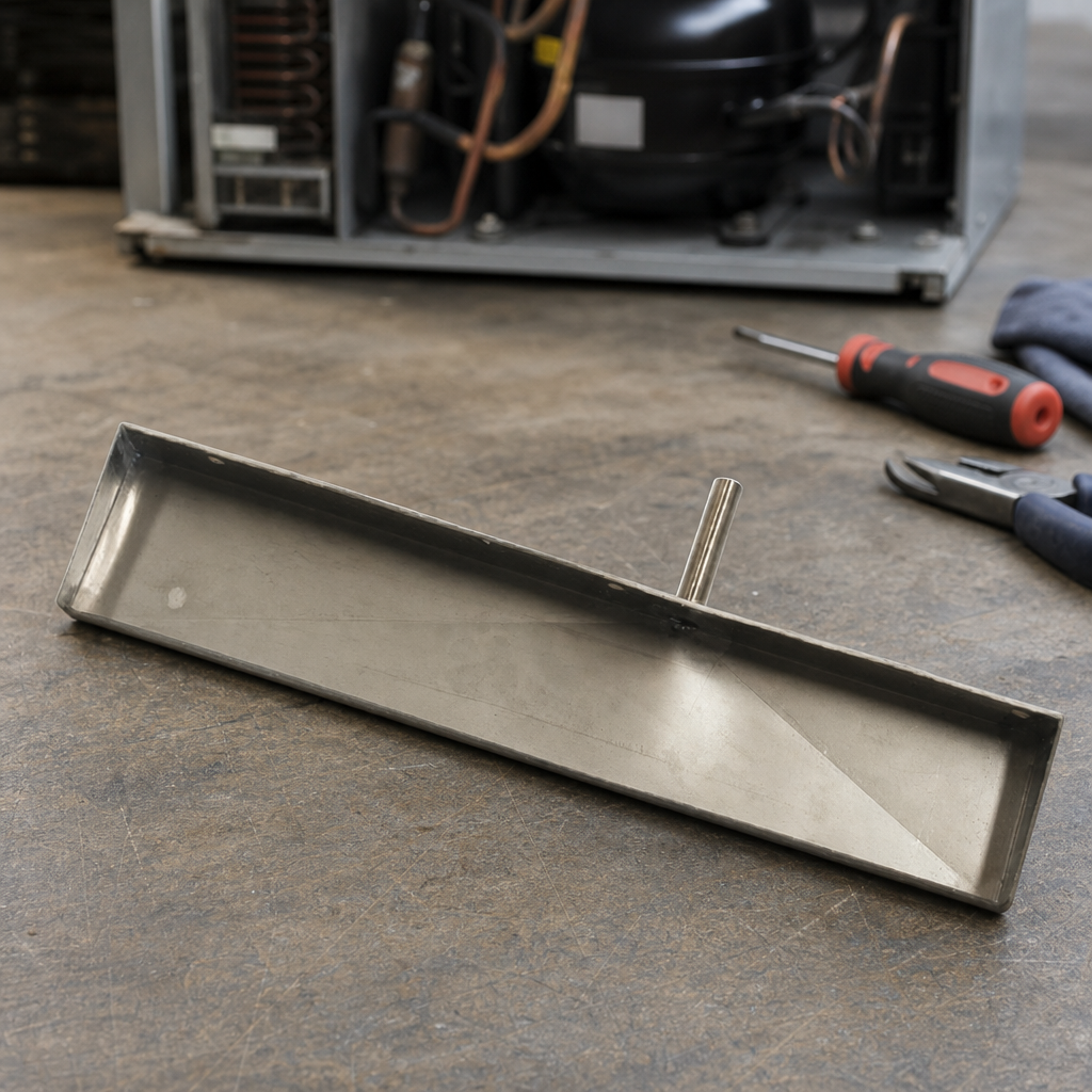 Commercial Counter Freezer Evaporator Water Pan Replacement