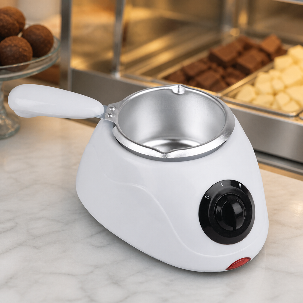 Commercial Chocolate Melting Pot Set with Three 250g Pots