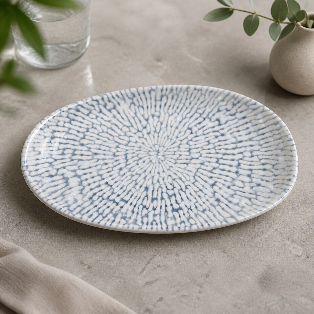 Commercial Oblong Plates 260x150mm - Pack of 6