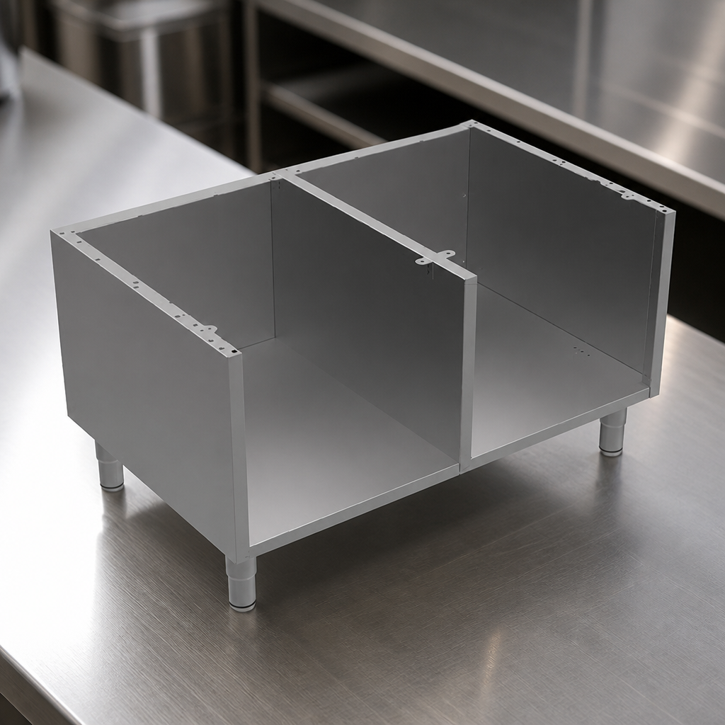Stainless Steel Commercial Stand for 1200mm Countertop Models