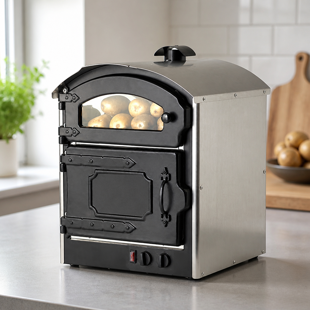 Commercial Potato Oven 50 Capacity Electric Stainless Steel