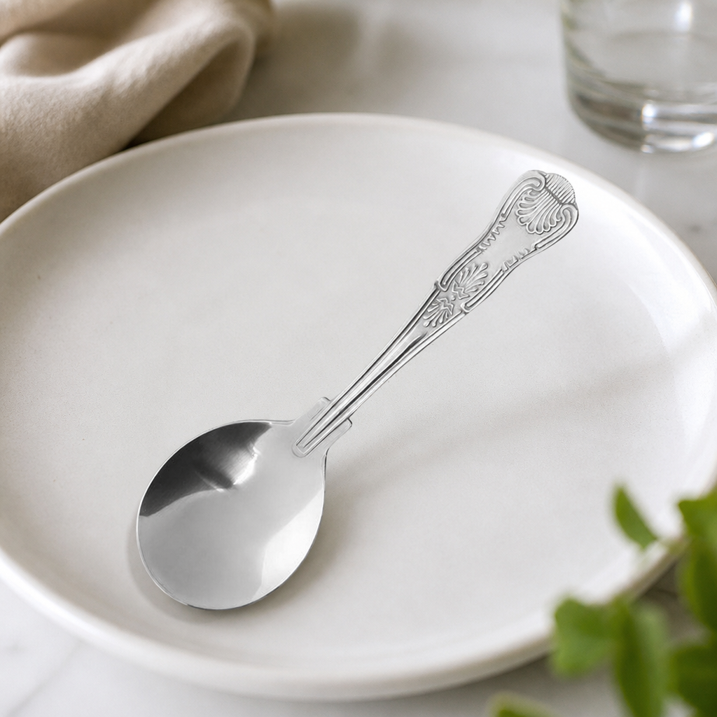 Commercial Soup Spoons 12 Pack 173mm Stainless Steel