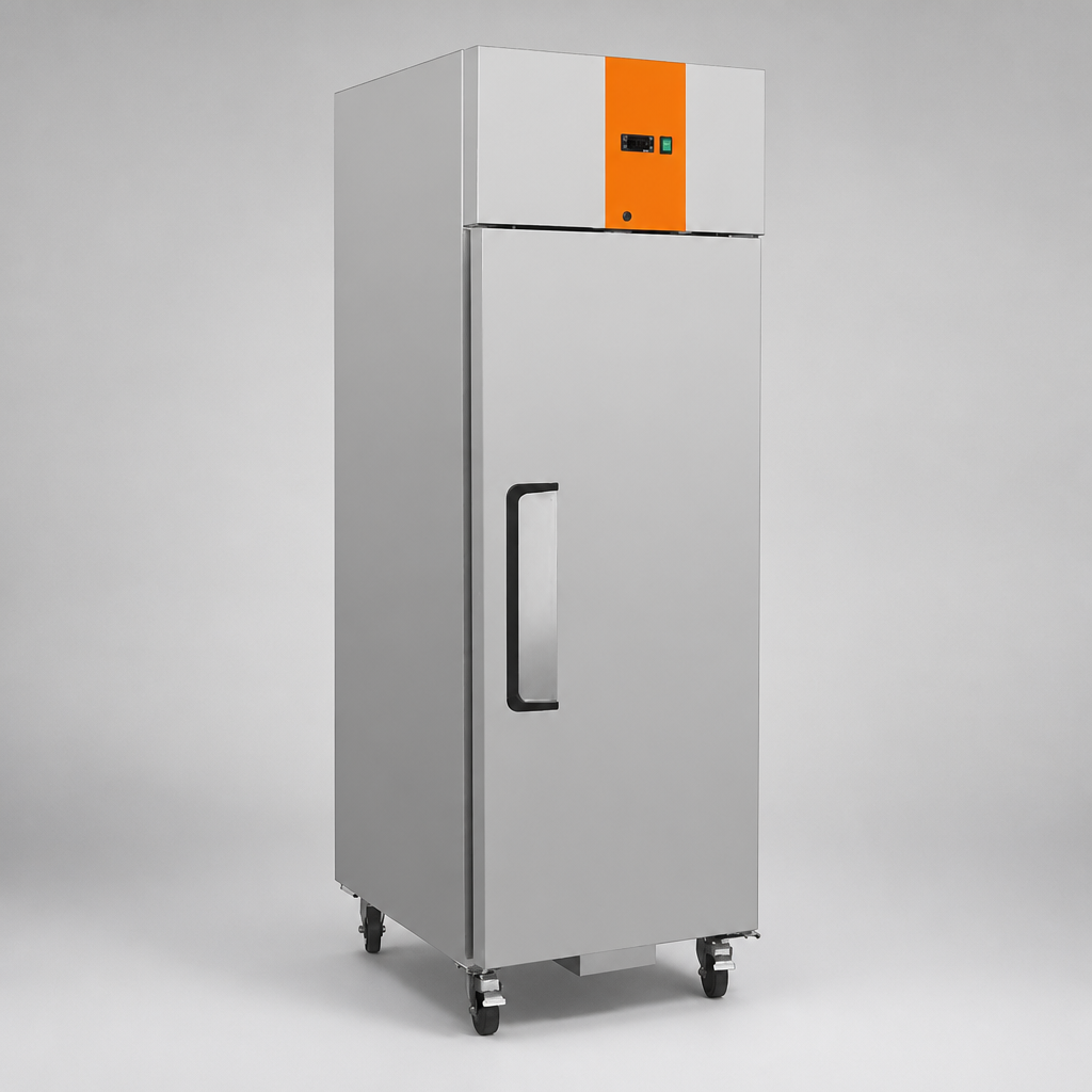 600Ltr Commercial Single Door Upright Freezer Stainless Steel
