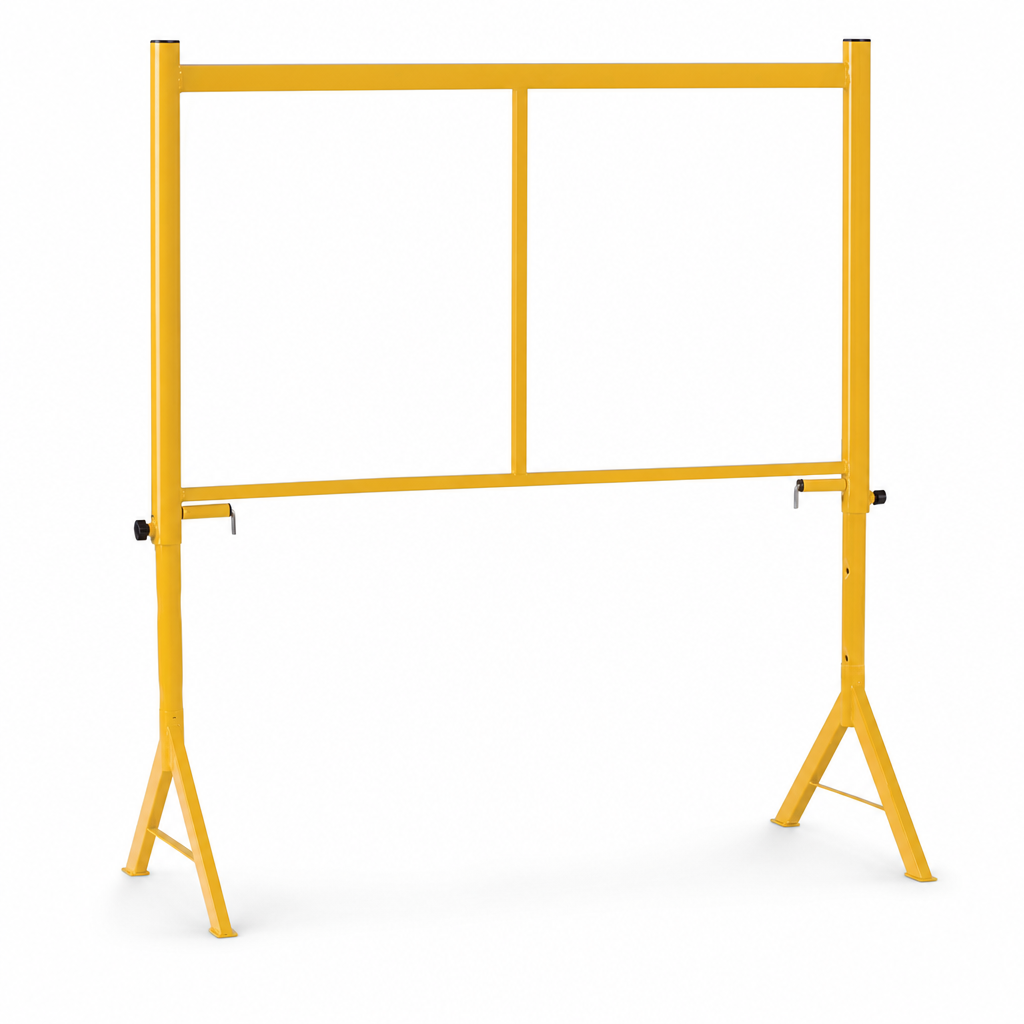 Fixed Yellow Steel Trestle 500kg Capacity