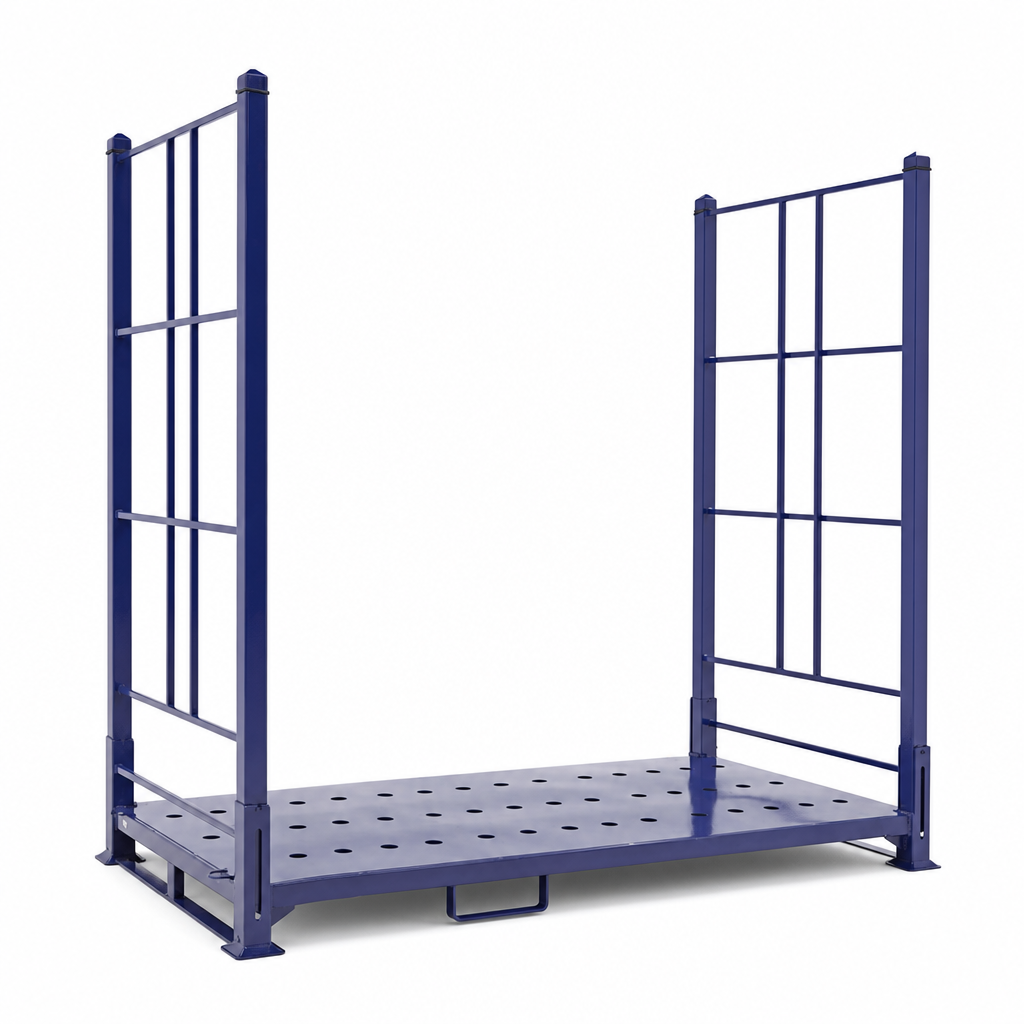 Foldable Stacking Storage Pallet with 1000kg Capacity