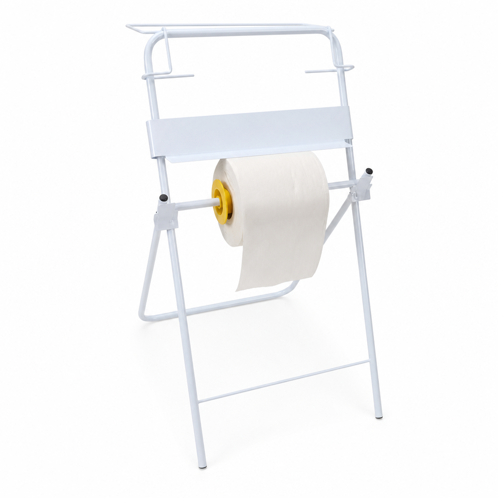 Freestanding Paper Towel Dispenser with Bag Holder