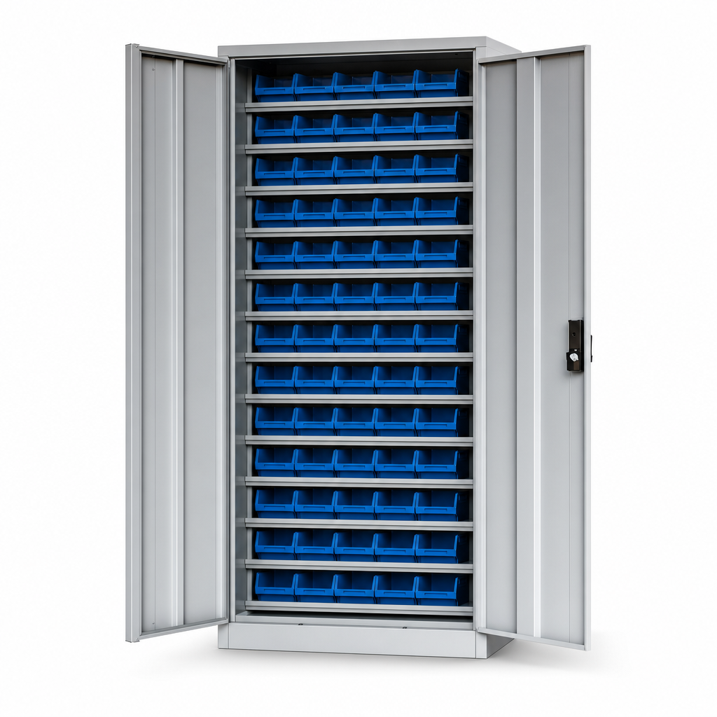 Full Height Budget Bin Cupboards for Small Parts Storage