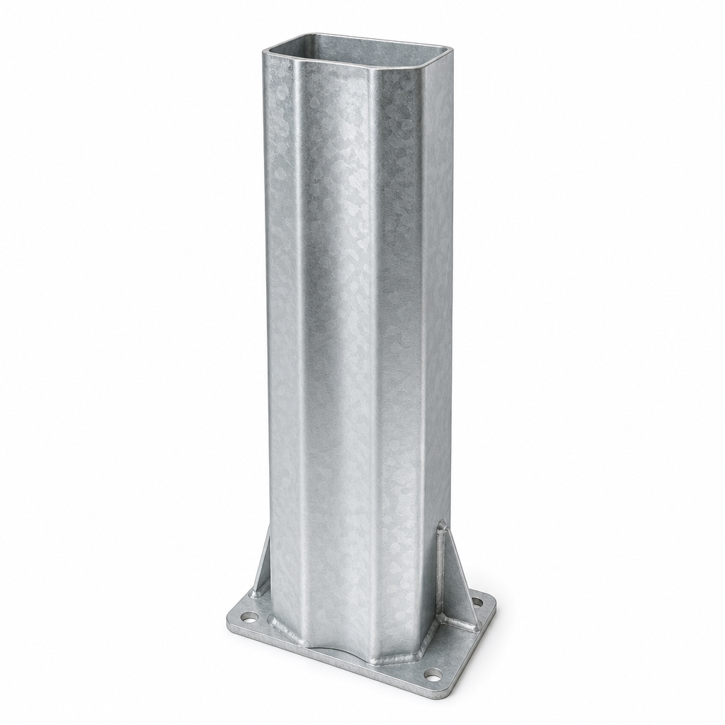 Galvanised Heavy Duty Rack Post Protector 600mm High