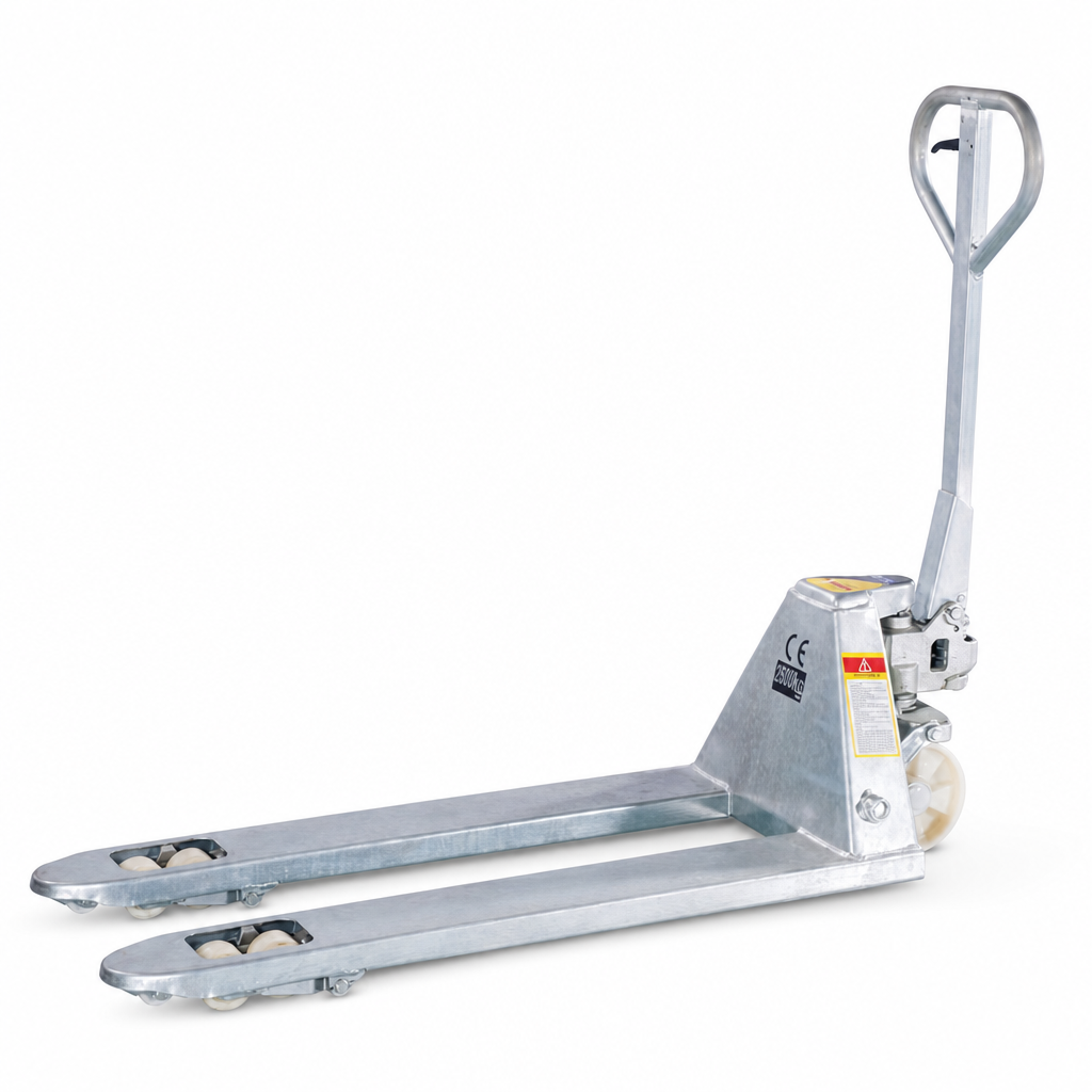 Galvanised Zinc Hand Pallet Truck 2500kg
