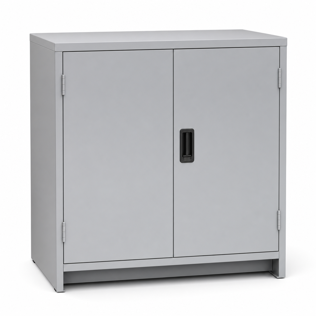 Grey COSHH Hazardous Material Cabinet 1000 x 915mm