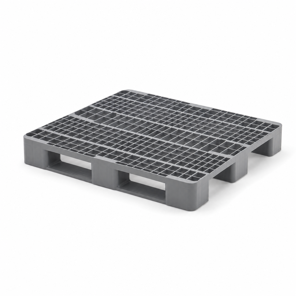 Grey Euro Plastic Pallet 800 x 600mm