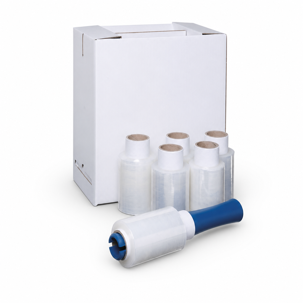 Handheld Stretch Wrap Starter Kit with Dispenser