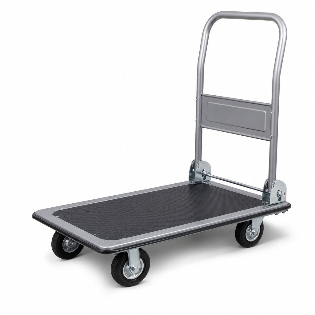 Heavy Duty Folding Steel Platform Truck 350kg Capacity