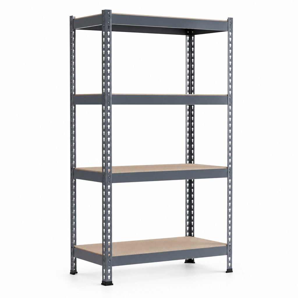 Heavy Duty Garage Shelving 2000h x 600d with 4 Shelves