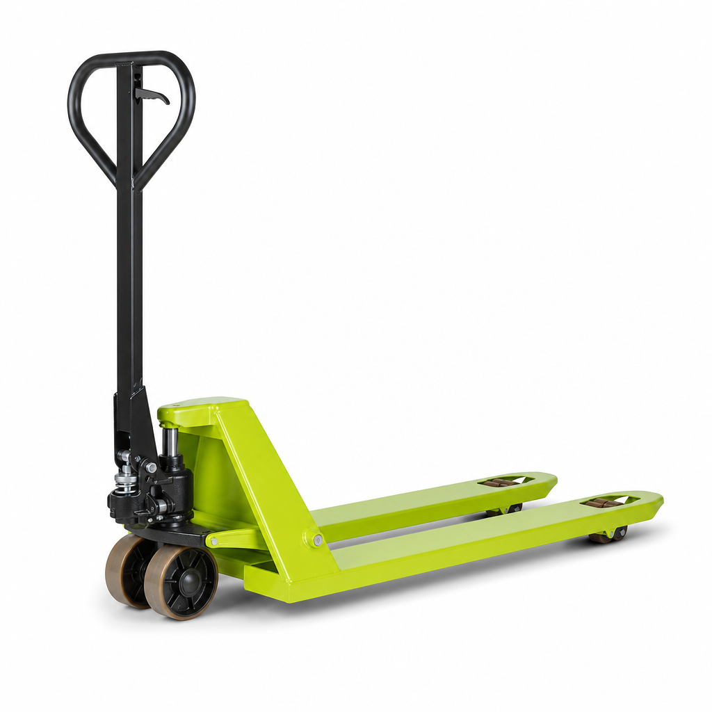 Heavy Duty Hand Pallet Truck with Tandem Load Wheels 2500kg