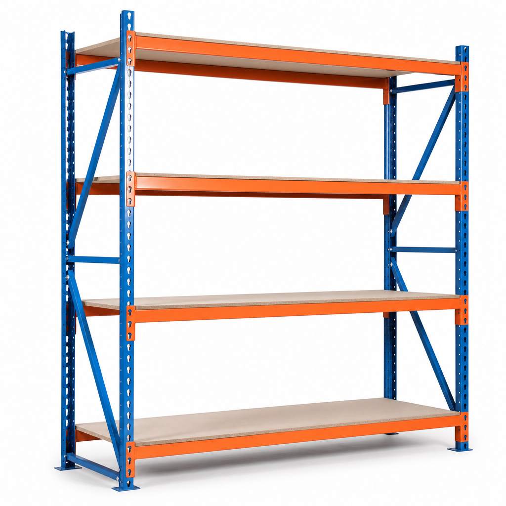 Heavy Duty Long Span Shelving Kits up to 1100kg per Shelf