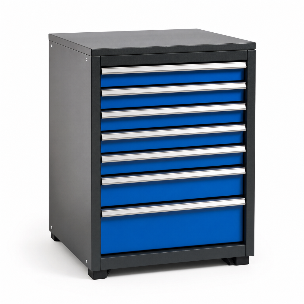 Heavy Duty Multi Drawer Tool Storage Cabinets 600x650x750mm