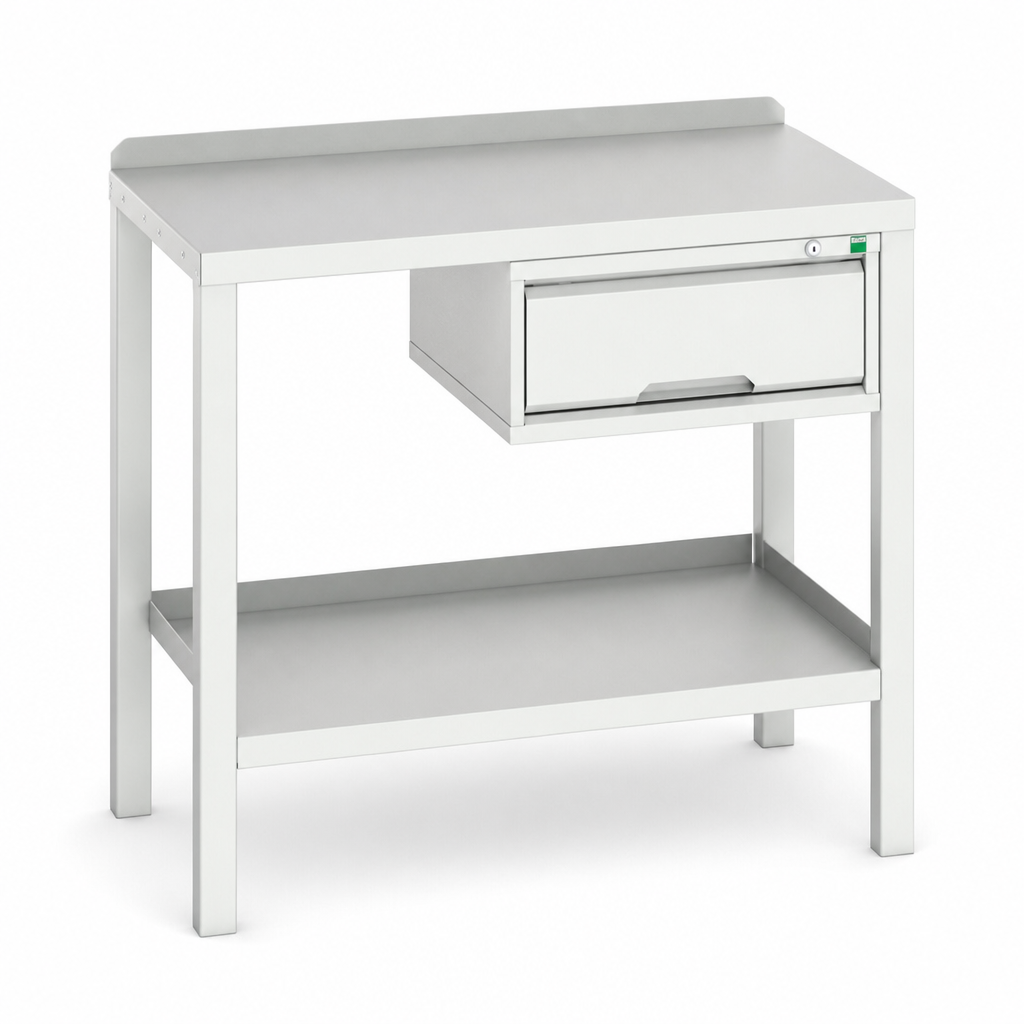 Heavy Duty Steel Workbench with Drawer 910x1000x600mm