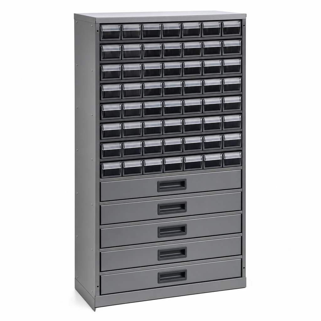 Heavy Duty Storage Drawer Cabinets with Small Parts Bins