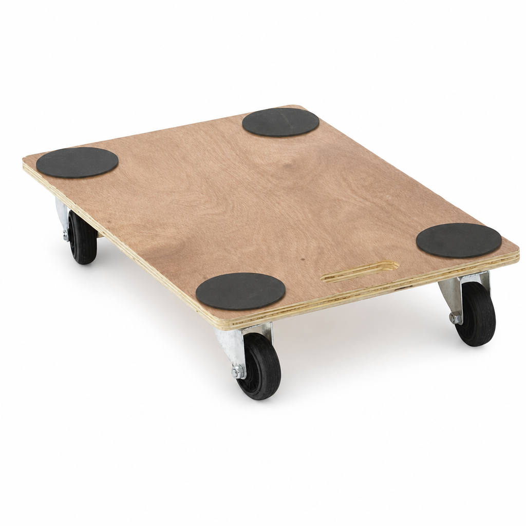 Heavy Duty Wheeled Wooden Dolly 240kg UDL