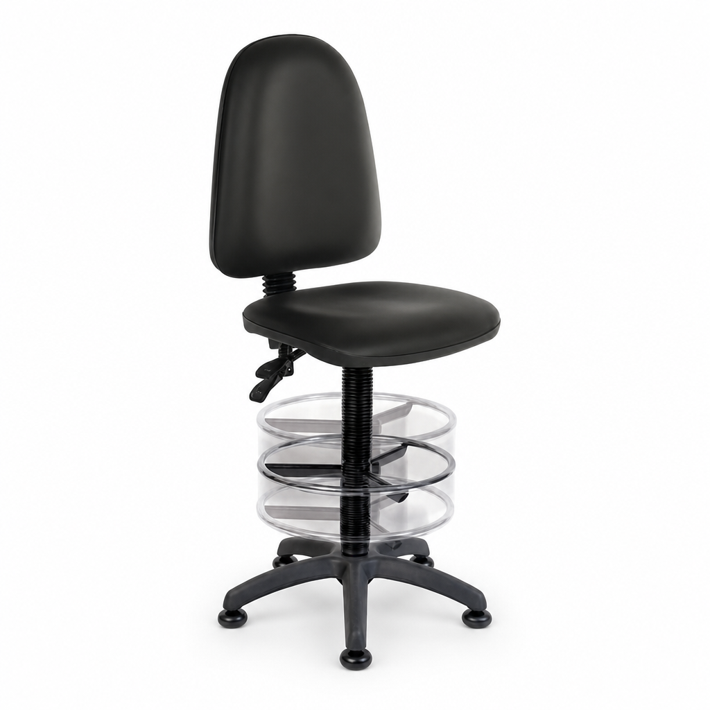 High Polyurethane Workshop Stool with Pads