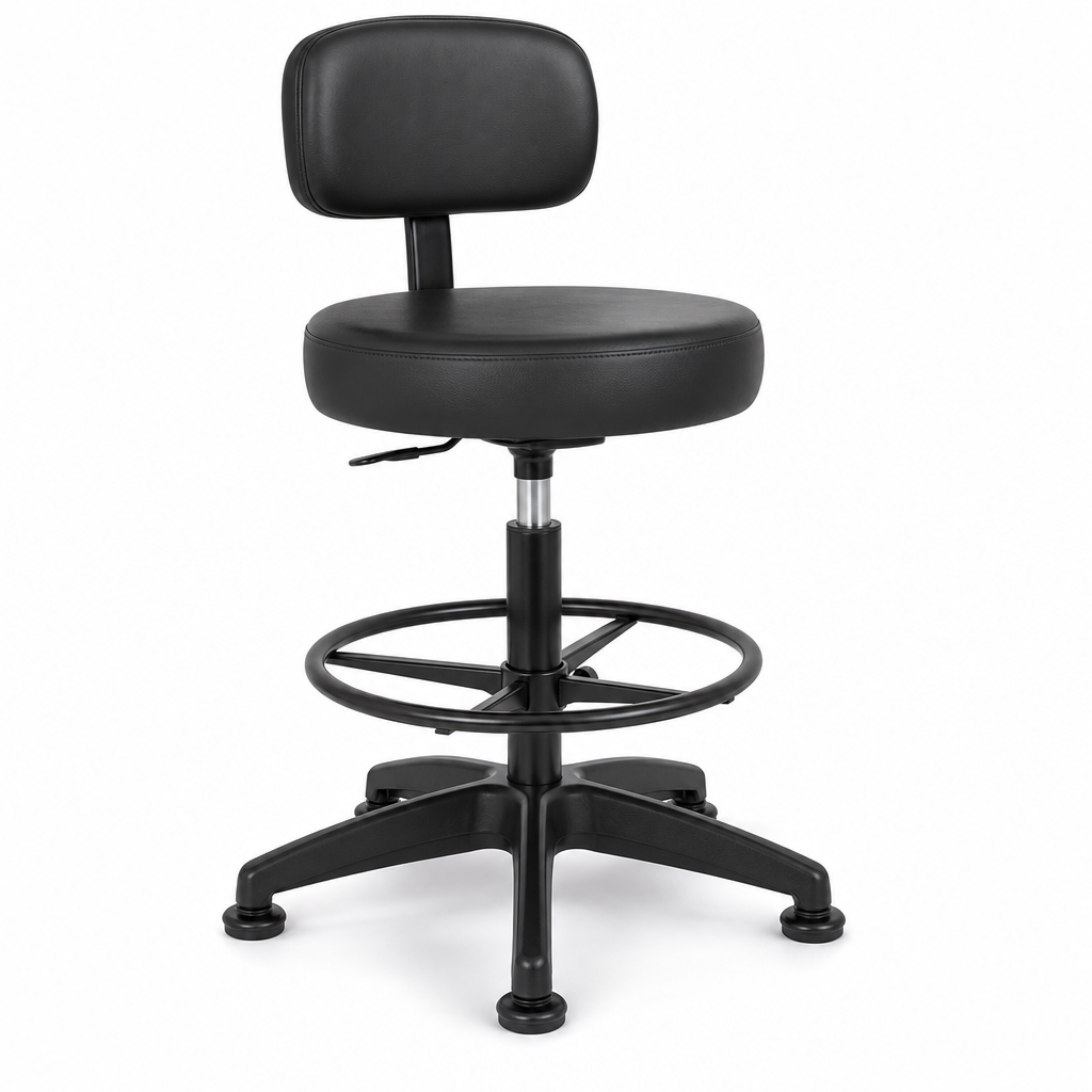 High Polyurethane Workshop Stool with Pads