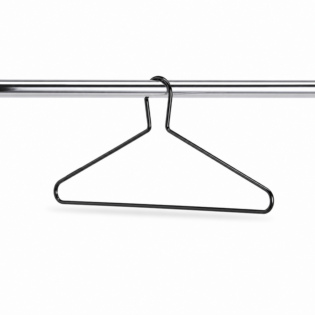 High Security Metal Coat Hangers (Box of 100)