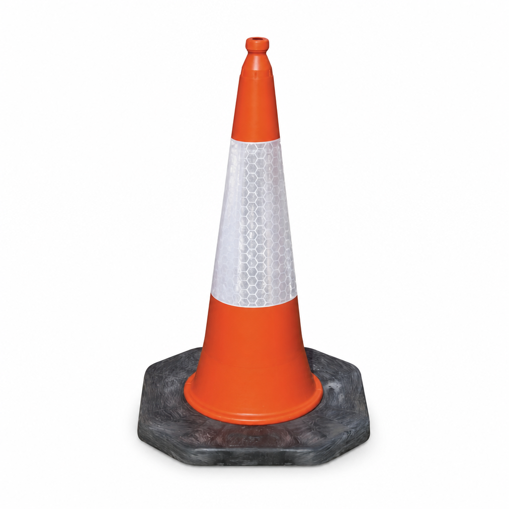 High Visibility Traffic Safety Cones - Pack of 5
