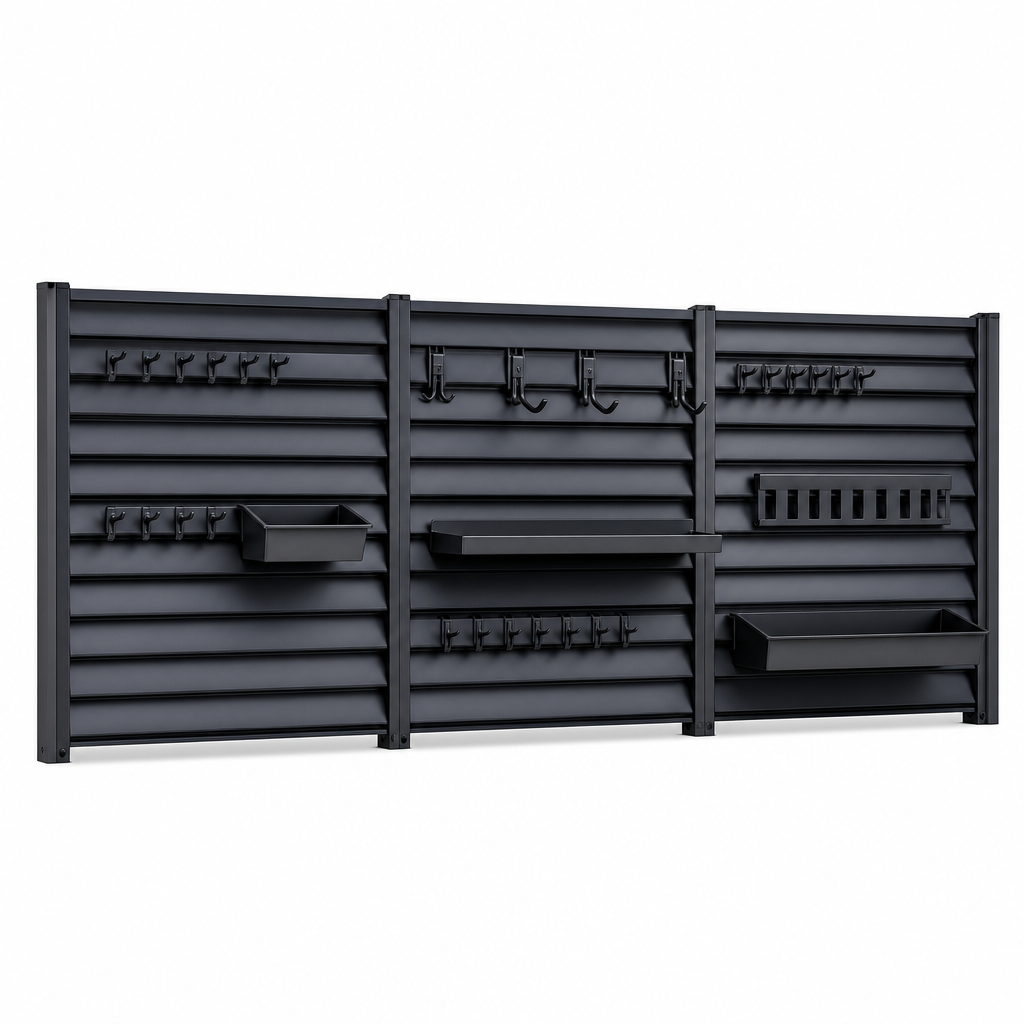 Horizontal Louvre Tool Storage Panels