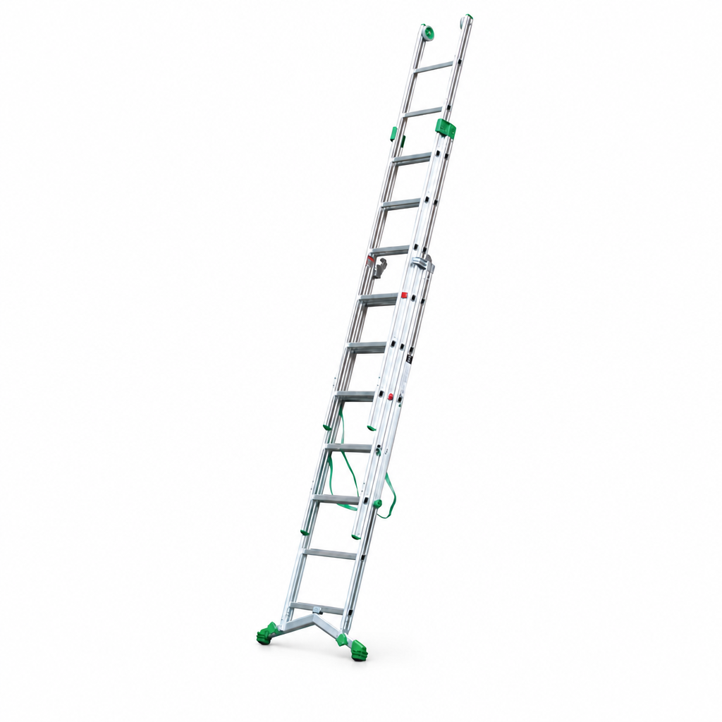 Industrial Triple Extension Telescopic Combination Ladder