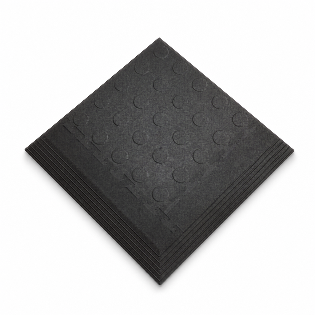 Interlocking Floor Tiles with Bevelled Edge Options