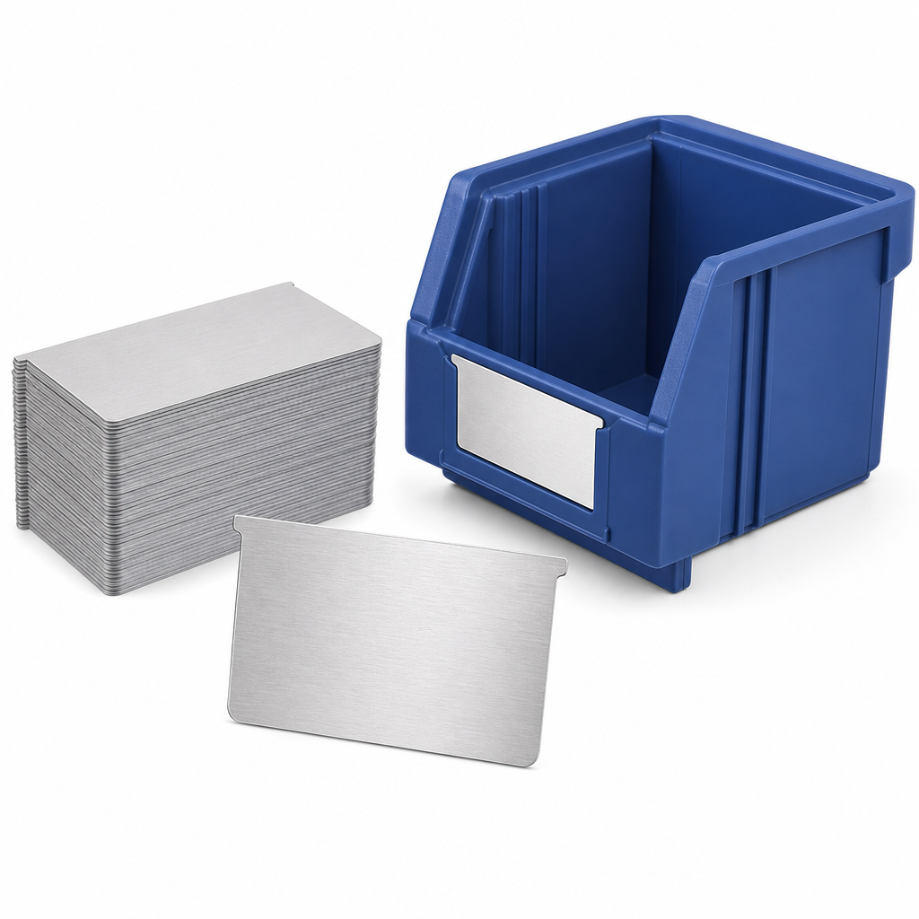 Label Cards for Plastic Picking Storage Bins Pack of 100