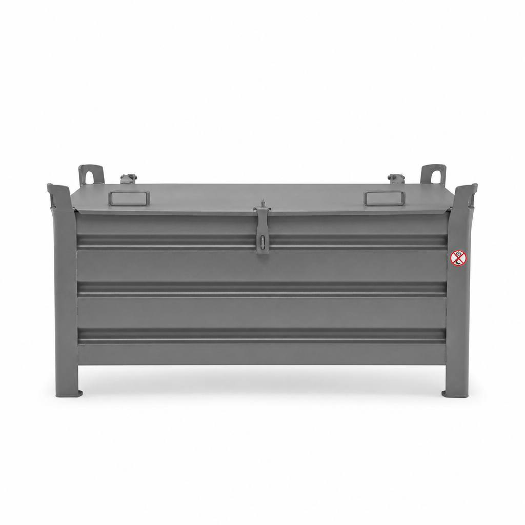 Lockable Sheet Metal Security Site Box 1200 x 800 x 670mm