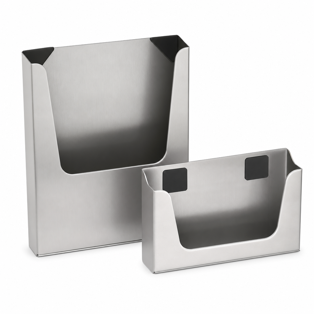 Magnetic and Self-Adhesive Document Holders