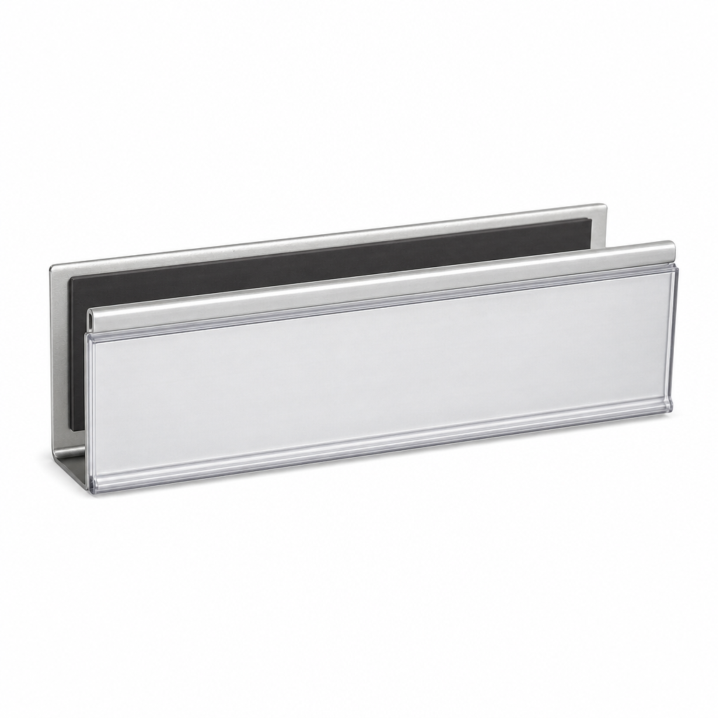Magnetic Ticket Pouches for Shelving and Racking